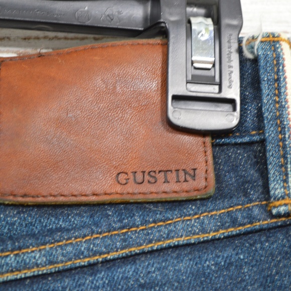 Gustin Other - Gustin Raw Selvedge Denim Button Fly Mens 31 X 34